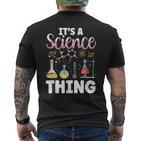 Ist Ein Wissenschaft Ding Team Wissenschaftler Science T-Shirt mit Rückendruck