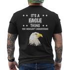 Ist So Ein Adler Ding Slogan T-Shirt mit Rückendruck