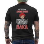 'Ist So Ein Anime Ding Nicht Understand' T-Shirt mit Rückendruck