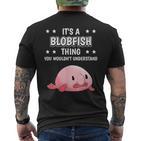 Ist So Ein Blobfisch Ding Lustiger Spruch Blobfische T-Shirt mit Rückendruck