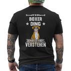 Ist So Ein Boxer Ding Hund Saying T-Shirt mit Rückendruck