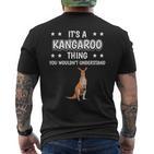 Ist So Ein Kangaroo Ding Saying Kangaroo T-Shirt mit Rückendruck