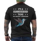 Ist So Ein Kolibri Ding Lustiger Spruch Kolibris T-Shirt mit Rückendruck