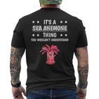 Ist So Ein Seeanemone Ding Lustiger Spruch Seeanemonen T-Shirt mit Rückendruck