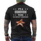 Ist So Ein Seestern Ding Lustiger Spruch Seesterne T-Shirt mit Rückendruck