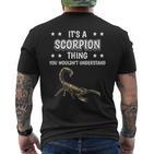 Ist So Ein Skorpion Ding Lustiger Spruch Skorpione T-Shirt mit Rückendruck