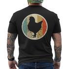 Kingdove Pigeons Car Pigeon Breeding Retrointage Style T-Shirt mit Rückendruck