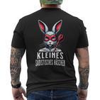 Kleines Häschen Lustiges Hobby Motiv T-Shirt mit Rückendruck