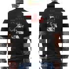 Motorrad Knie PremiumBio T-Shirt mit Rückendruck