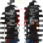 Motorrad Superbike Chopper Therapie T-Shirt mit Rückendruck