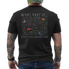 Which Part Of Understst You Nicht Engineer T-Shirt mit Rückendruck