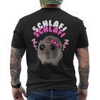 Sad Hamster Sad Hamster Hamstie Hamsty Memes Hamsti T-Shirt mit Rückendruck