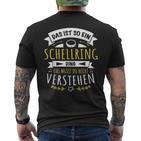 Schellring Musiker Das Ist So Ein Schellring Ding T-Shirt mit Rückendruck