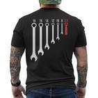 Schrauber Kfc Mechanic Bottle Opener S T-Shirt mit Rückendruck