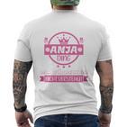 Anja Name First Name Name Day Das Ist Ein Anja Ding T-Shirt mit Rückendruck