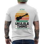 Es Ist Ein Ukulele-Ding Ukulele T-Shirt mit Rückendruck