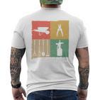 Retro Garden Tool Gardening For Gardeners T-Shirt mit Rückendruck