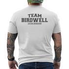 Team Birdwell Stolzer Familiennachname Nachname Geschenk T-Shirt mit Rückendruck