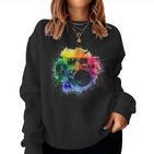 Drums For And Women Sweatshirt Frauen