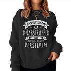 Knabstrupper Horse Das Ist So Ein Knabstrupper Ding Sweatshirt Frauen