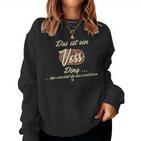 Women's Das Ist Einoss Ding Familyoss With-Neck Sweatshirt Frauen