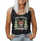 Christmas Women's Idea Santa Claus Tank Top Frauen