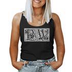 Pw Initials P W Name Last Name Onomastics Onomatology Tank Top Frauen