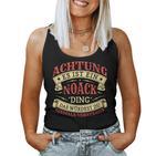 Women's Achtung Es Ist Ein Noack Ding Tank Top Frauen