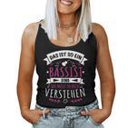 Women's Bass Double Bass Musician Das Ist So Ein Bassist Ding S Tank Top Frauen