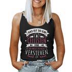 Women's Cellist Musician Cello Das Ist So Ein Cellisten Ding Tank Top Frauen