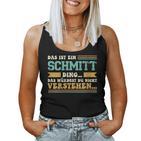 Women's With-Neck Das Ist Ein Schmitt Ding Tank Top Frauen