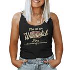 Women's With-Neck Das Ist Ein Wunderlich Ding Tank Top Frauen