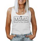 Mama 2025 Schwangerschaft Werdende Mama Mama Est 2025 Tank Top Frauen