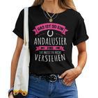 Andalusier Horse Breed Das Ist So Ein Andalusier Ding T-shirt Frauen