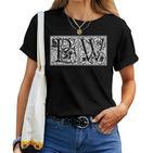 Pw Initials P W Name Last Name Onomastics Onomatology T-shirt Frauen