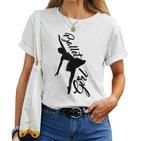 Ballet Dancer Ballerina Ballet Girls' T-shirt Frauen