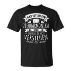 With Accordion Musician Das Ist So Ein Ziehharmonika Ding T-Shirt