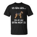 Airedale Terrier Hund Airedale Terrier S T-Shirt