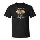 Damen Das Ist Ein Forster Ding Lustiges Familie Forster Mit-Ausschnitt T-Shirt