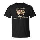 Damen Das Ist Ein Helbig Ding Lustiges Familie Helbig Mit-Ausschnitt T-Shirt