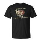 Das Ist Ein König Ding It's A King Ding Family T-Shirt