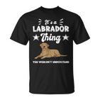 'Das Ist Ein Labrador Ding Labby Brown Labrador T-Shirt