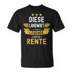 Die Legende Geht In Rente Geht In T-Shirt