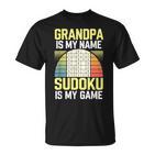 Grandpa Sudoku T-Shirt