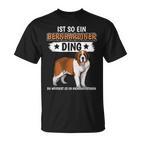 Hundehalter Ist So Ein Bernhardiner Ding Bernhardiner T-Shirt