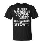 Ich Bleibe So Wie Ich Bin Schon Allein Weil Es Andere Stört T-Shirt