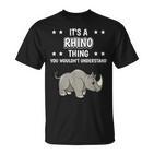 Ist So Ein Nashorn Ding Lustiger Spruch Nashörner T-Shirt