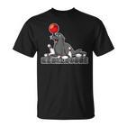 Kegelsebbe Seal Bowling Kegeln Word Game T-Shirt