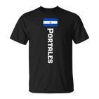 Portales Surname El Salvador For Children T-Shirt