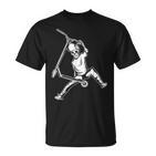 Scooter Stunt Skeleton Scooter  T-Shirt